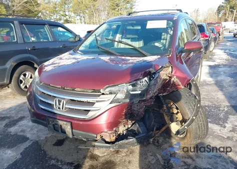 2014 Honda Cr-V Ex-L from USA, damaged, VIN 5J6RM4H75EL085891